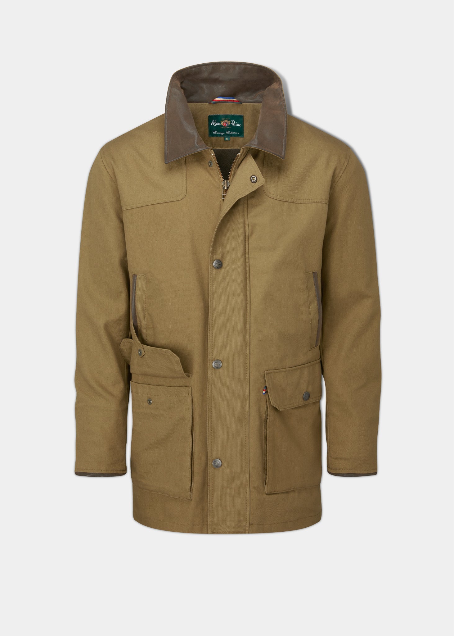 Kexby Men s Waterproof Lightweight Coat In Tan Alan Paine US
