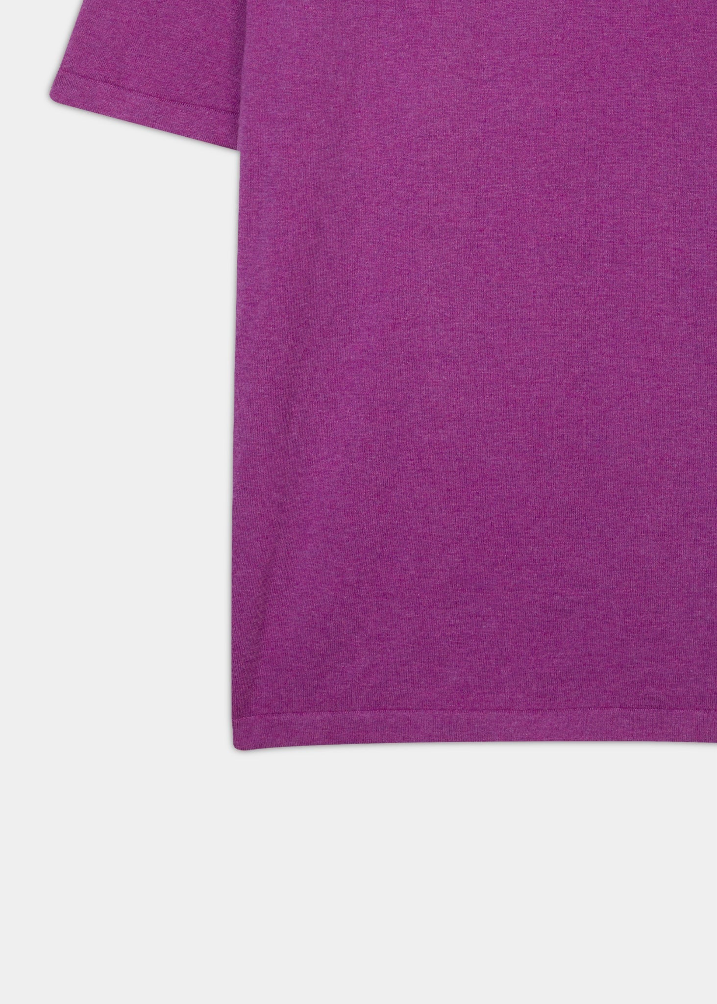 Men's luxury cotton short sleeve polo shirt in orchid