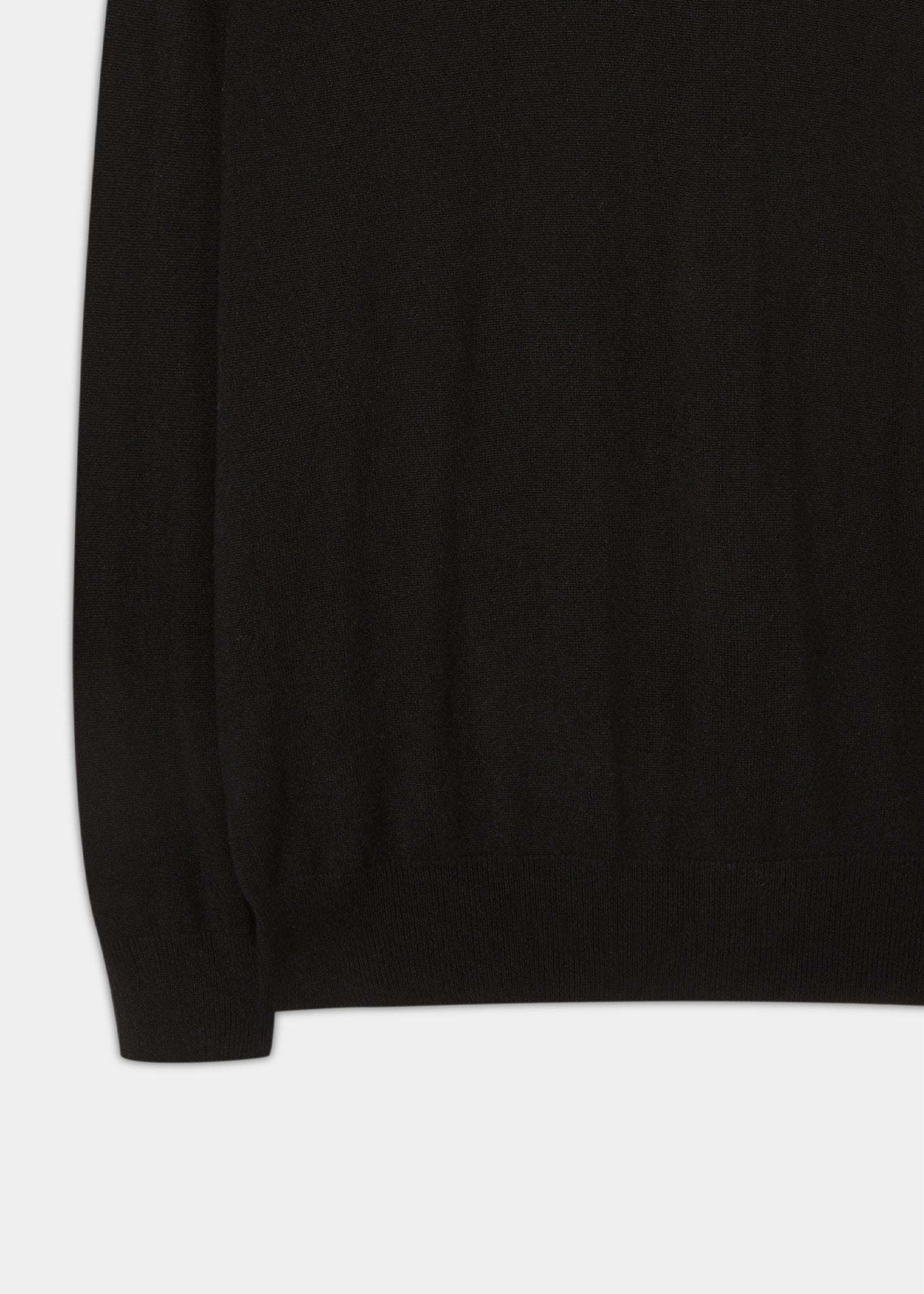 Cashmere-Roll-Neck-Sweater-Black