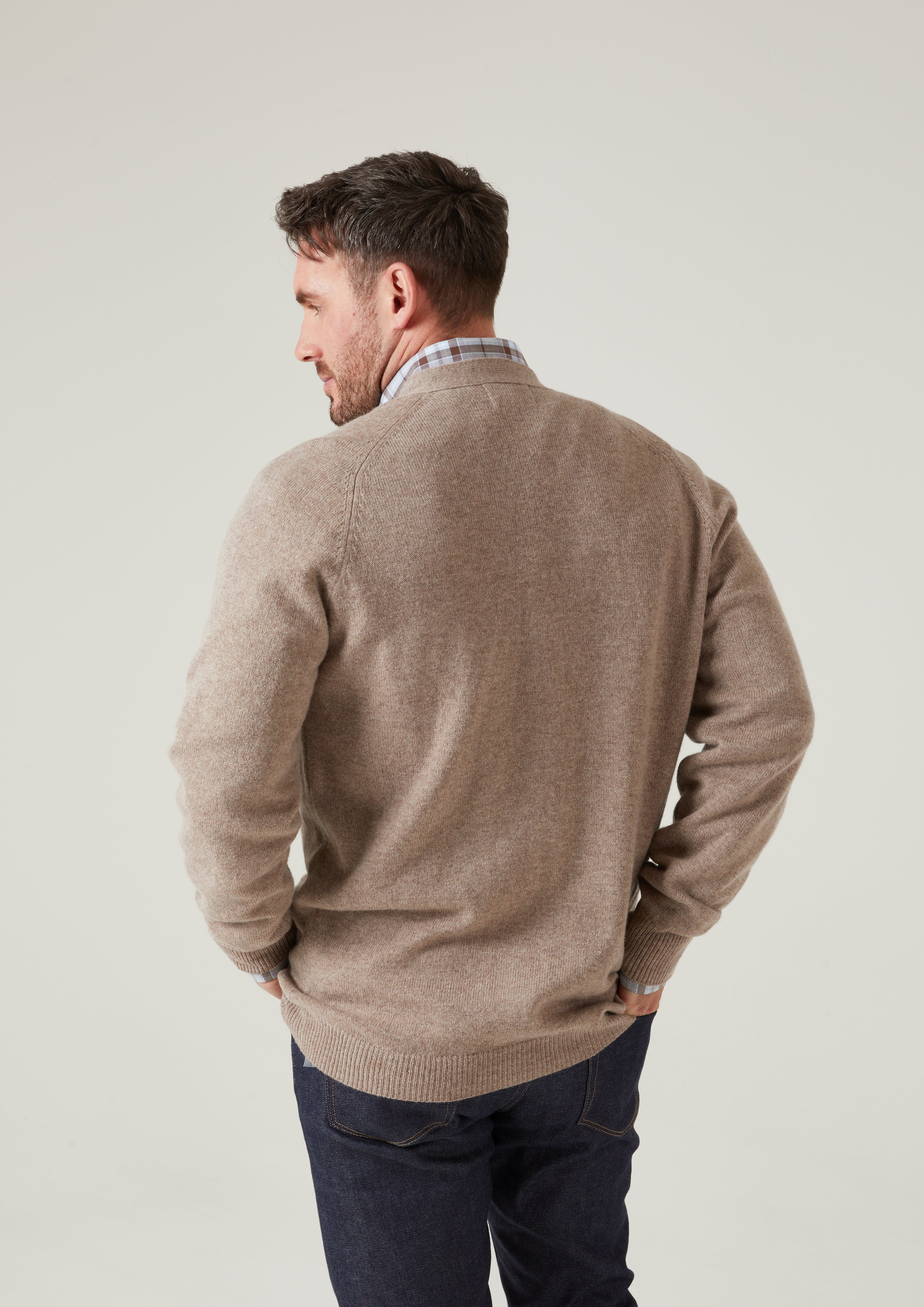 Lambswool clearance cardigan mens