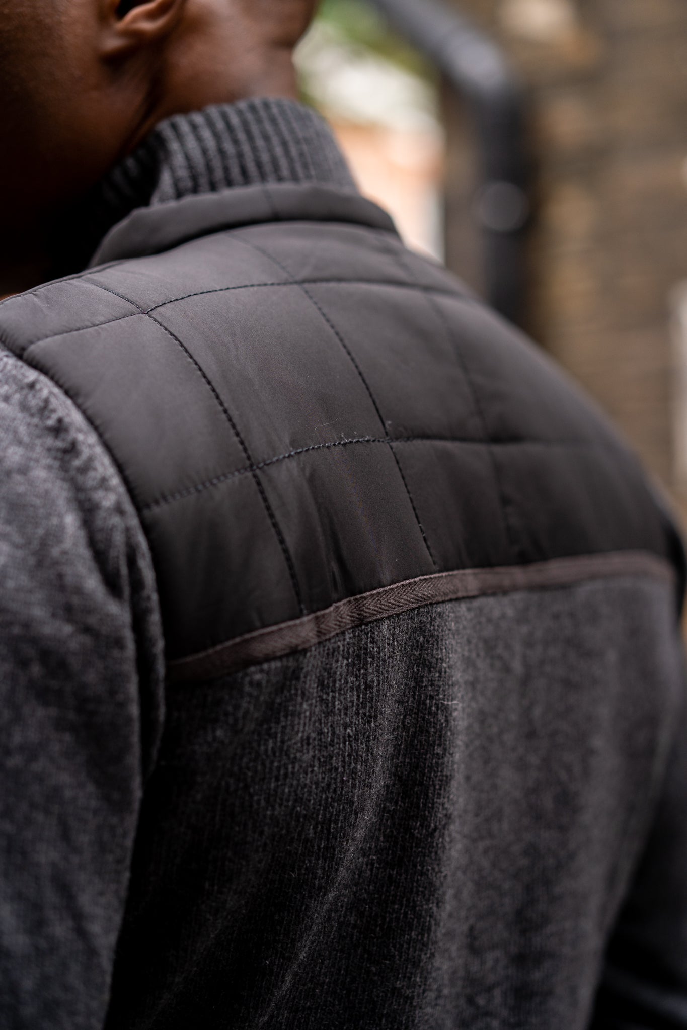 Kilnwick Men's Wool Jacket In Anthra - Regular Fit