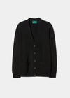 Lambswool-Cardigan-Black