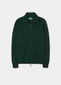 Lambswool-Half-Zip-Sweater-Tartan-Green