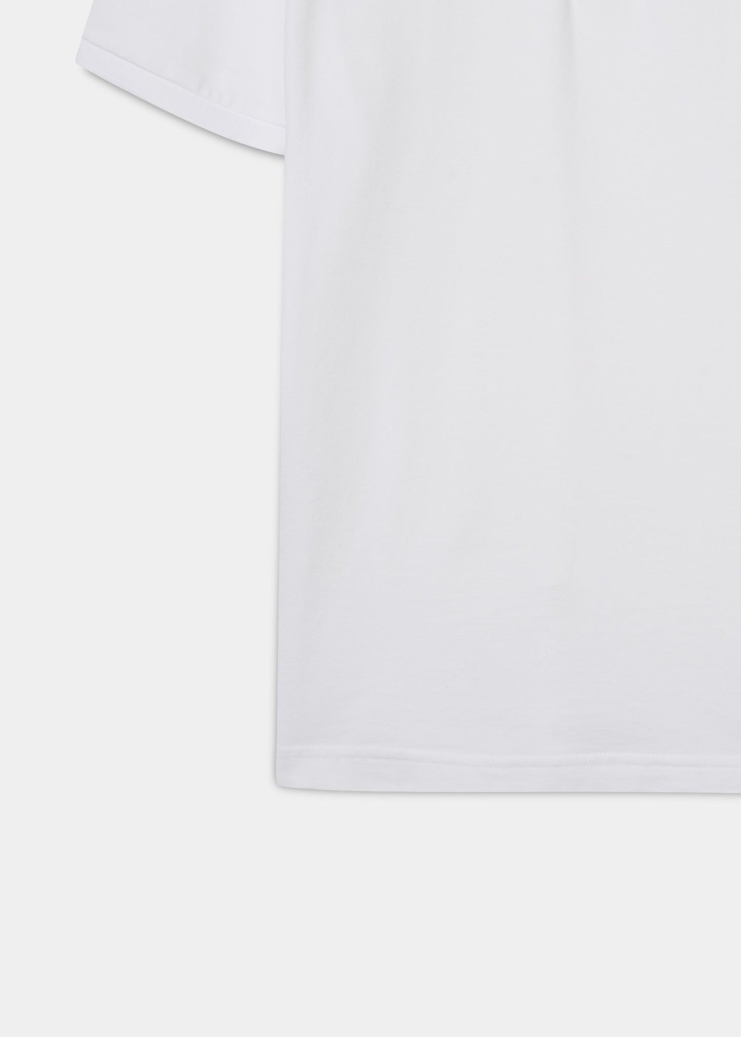 Fritton Pique Polo Shirt In White