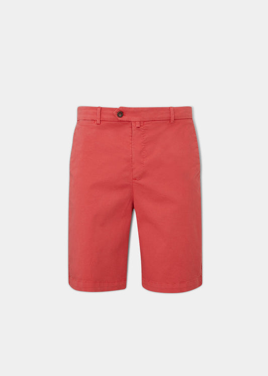 Wanswell Men's Cotton Shorts In Flamingo
