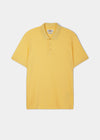 Lakeshore Pique Polo Shirt In Lemon