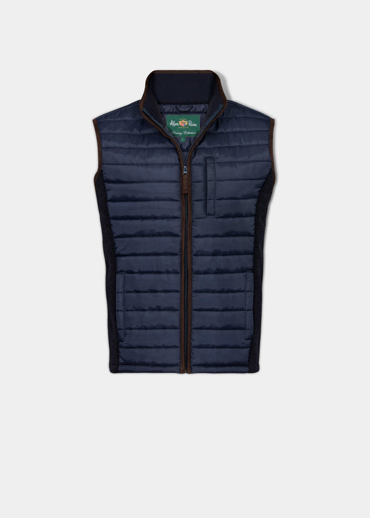 Highshore Men's Quilted Vest In Dark Navy